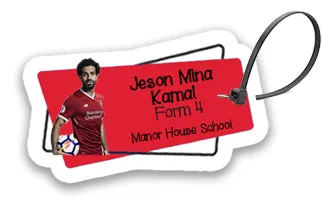 ""Mo Salah" School labels packs