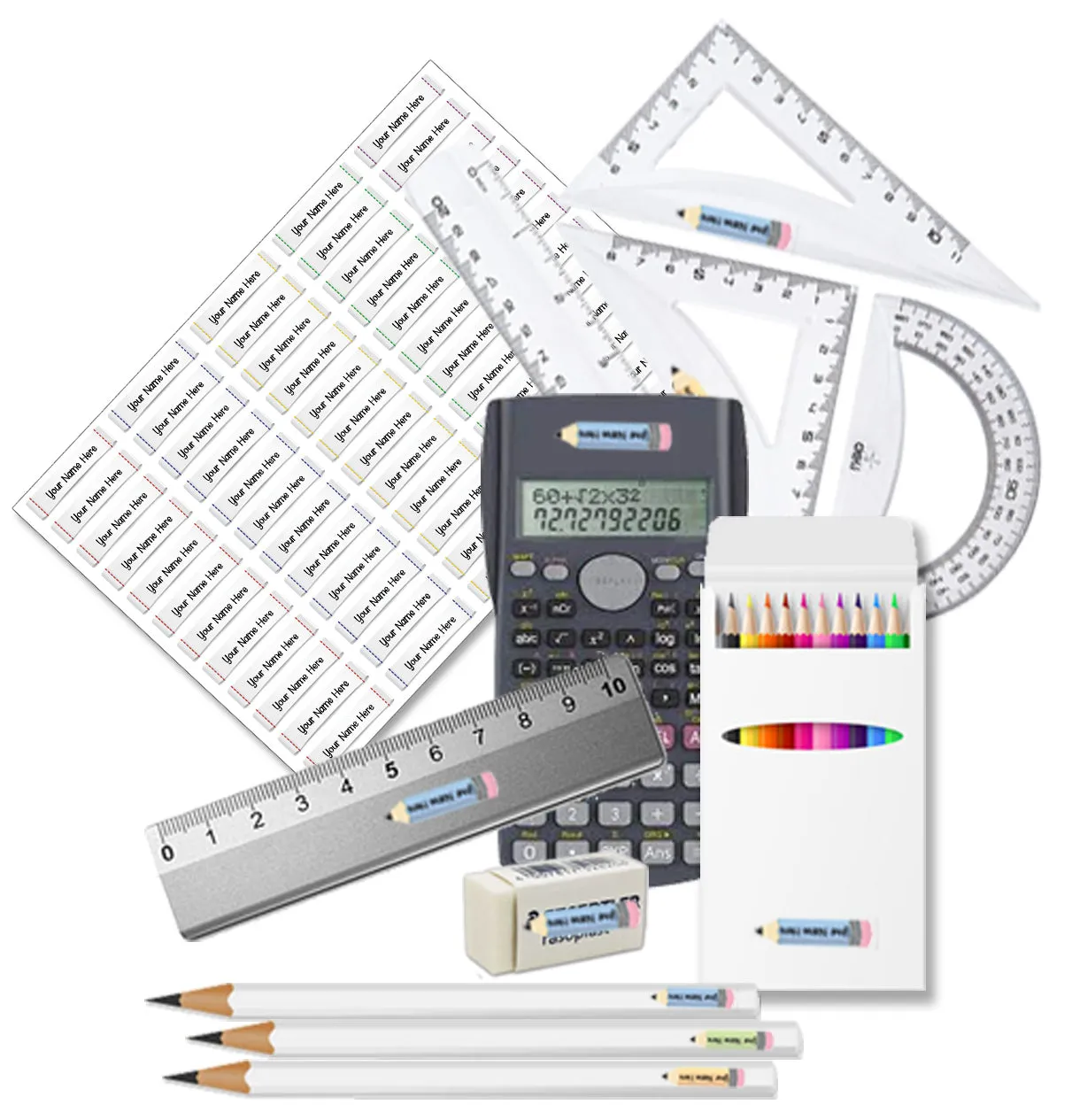 ""Mo Salah" School labels packs