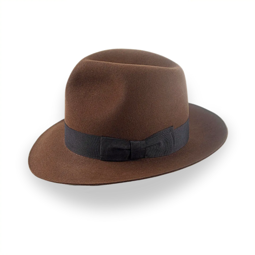 Raiders Brown Iconic Indiana Jones Style Fedora Hat | The Raider