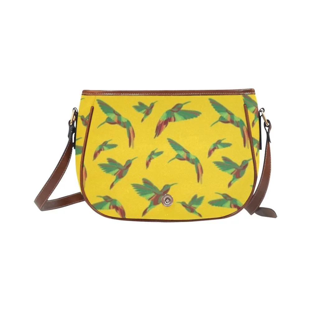 Red Swift Yellow Saddle Bag/Small