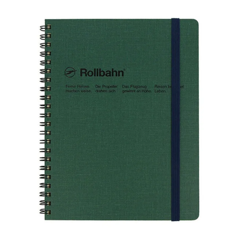 Rollbahn Cap Martin A5 Spiral Notebook by Delfonics