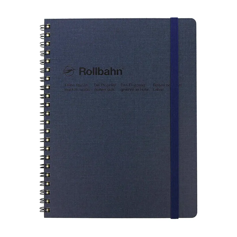 Rollbahn Cap Martin A5 Spiral Notebook by Delfonics