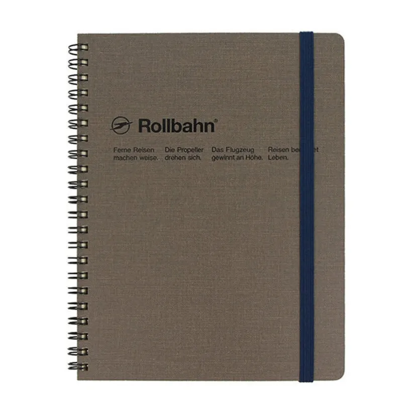 Rollbahn Cap Martin A5 Spiral Notebook by Delfonics