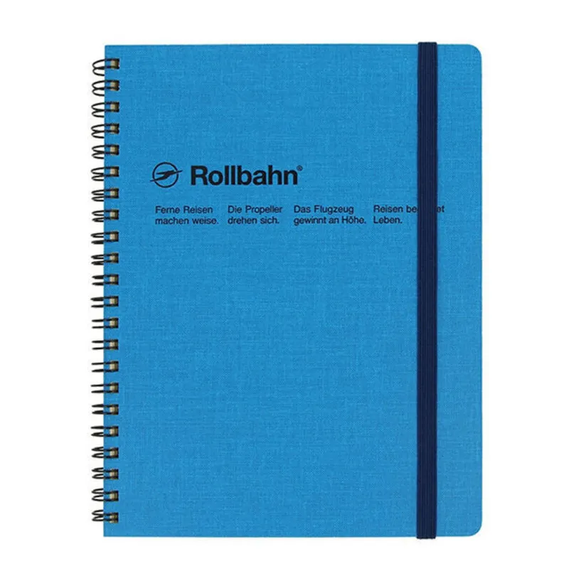 Rollbahn Cap Martin A5 Spiral Notebook by Delfonics