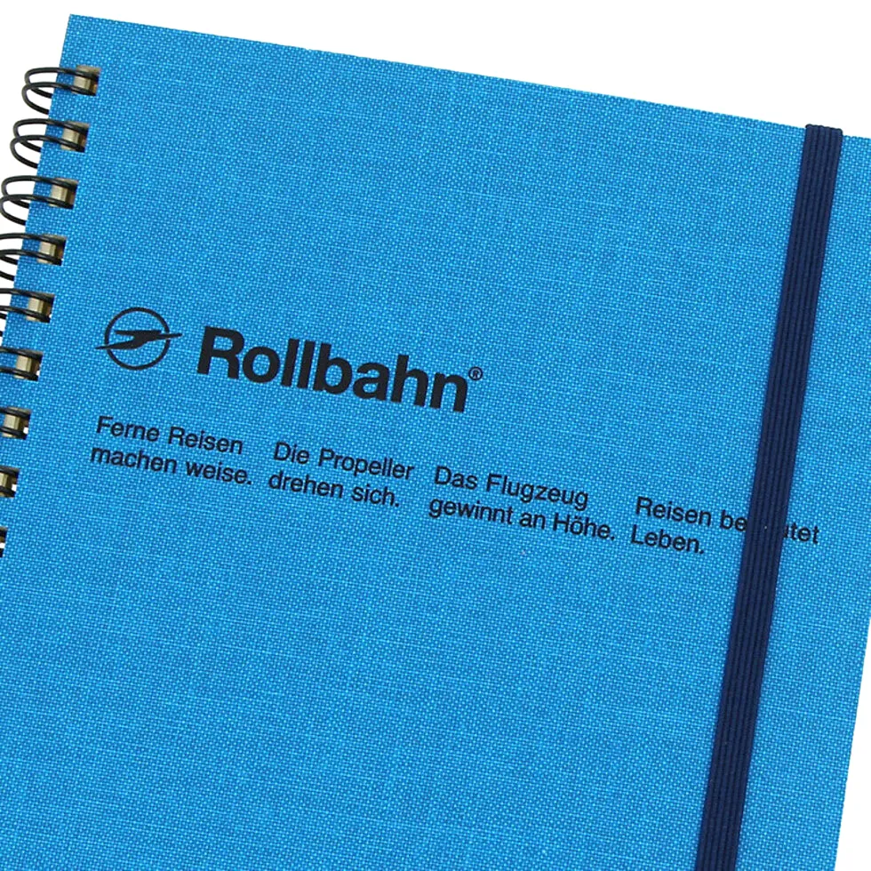 Rollbahn Cap Martin A5 Spiral Notebook by Delfonics