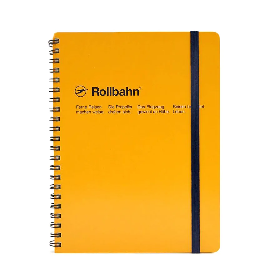 Rollbahn Spiral Notebook Large (A5) by Delfonics