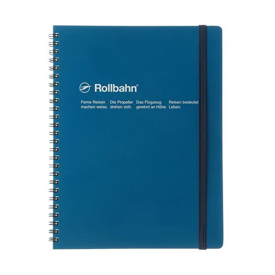 Rollbahn Spiral Notebook Large (A5) by Delfonics