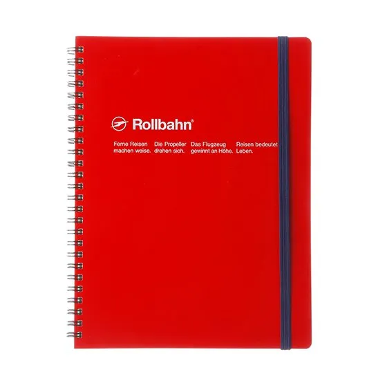 Rollbahn Spiral Notebook Large (A5) by Delfonics