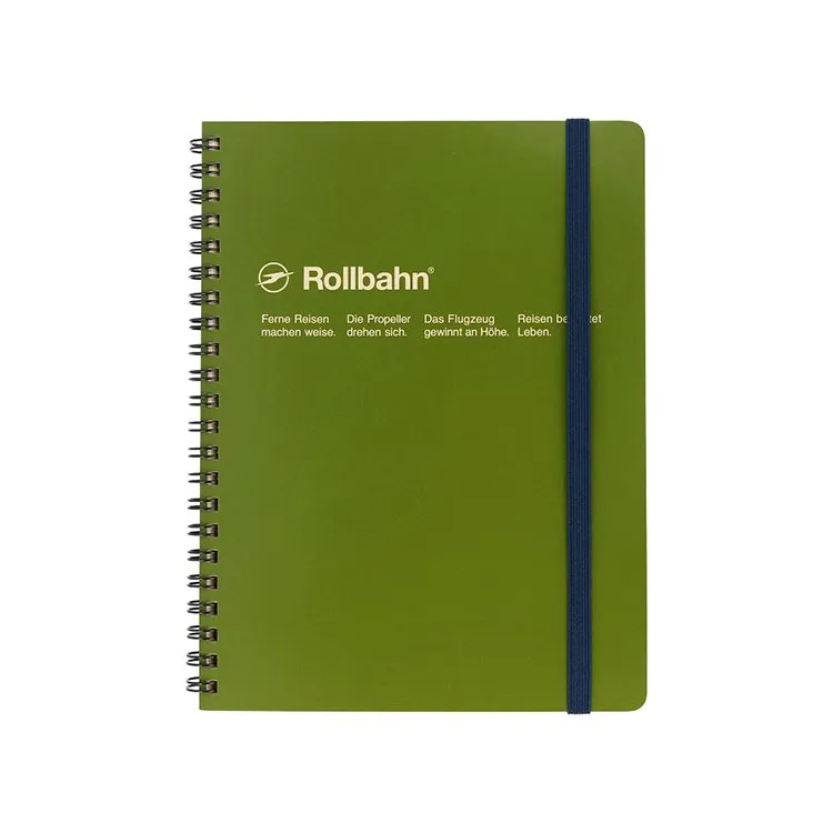 Rollbahn Spiral Notebook Large (A5) by Delfonics