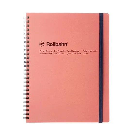 Rollbahn Spiral Notebook Large (A5) by Delfonics