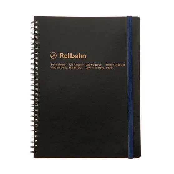 Rollbahn Spiral Notebook Large (A5) by Delfonics