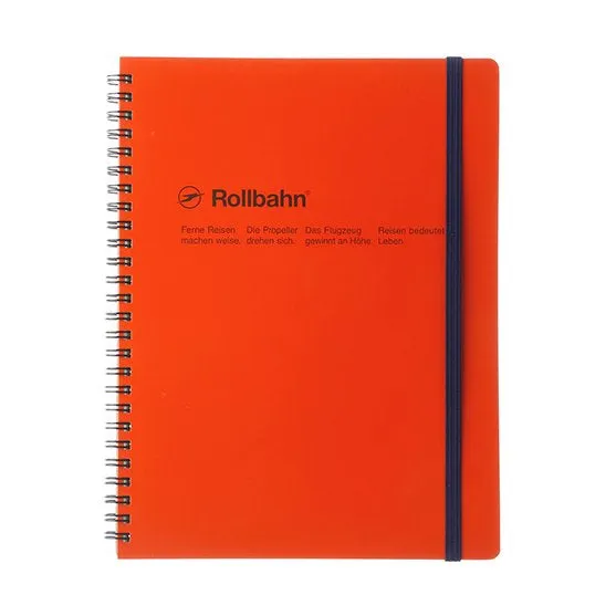 Rollbahn Spiral Notebook Large (A5) by Delfonics