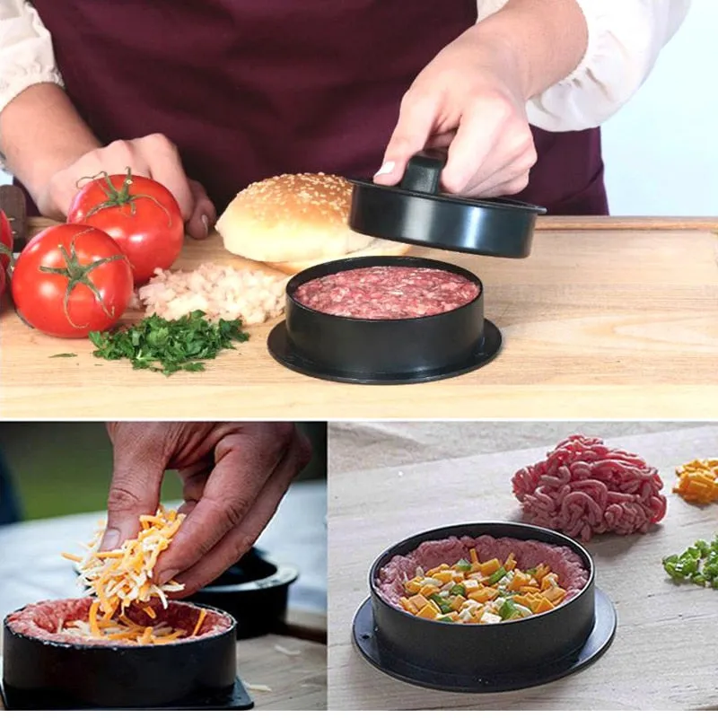 Round Hamburger Press Hamburger Maker Burger Press Mold Kitchen Tool