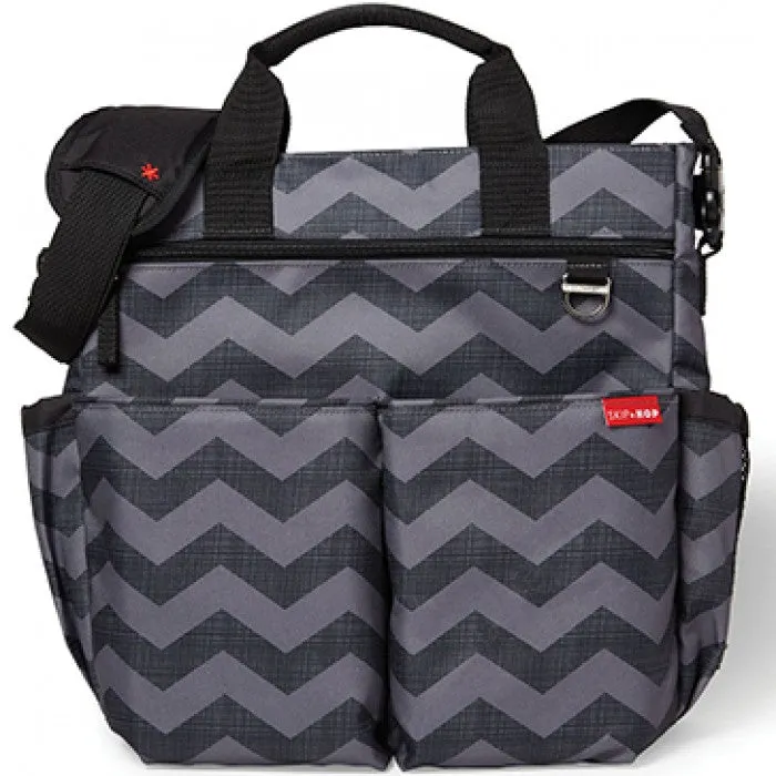 Skip Hop Diaper Bag - Duo Signature Tonal Chevron