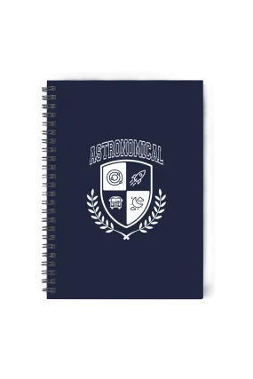 SnarkyMarky 'Astronomical Crest' Navy Notebook