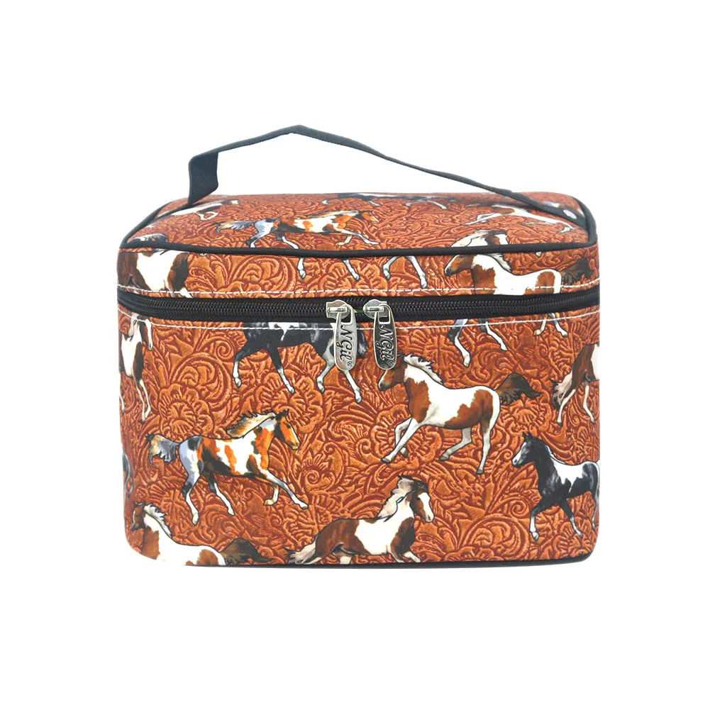 Spanish Saddle NGIL Large Top Handle Cosmetic Case