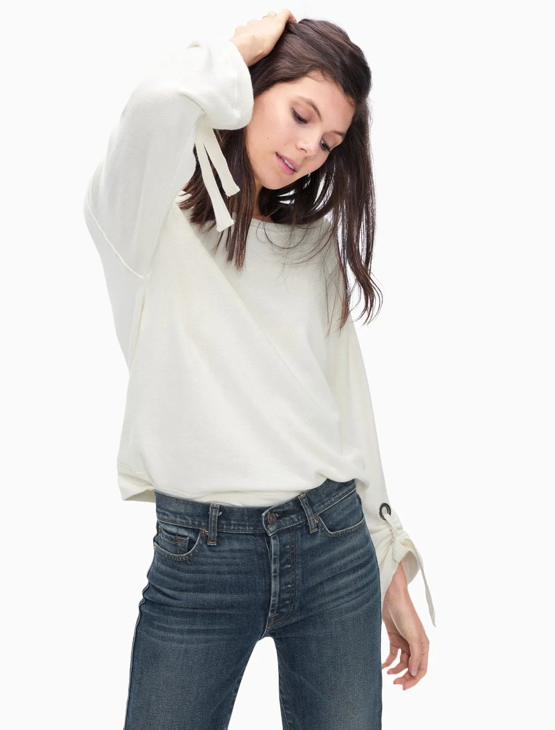 Splendid - Madison Avenue Grommet Sweatshirt