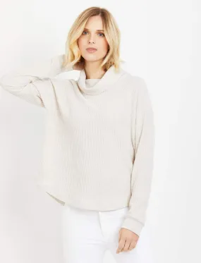 Splendid Maternity Sweatshirt in Ivory