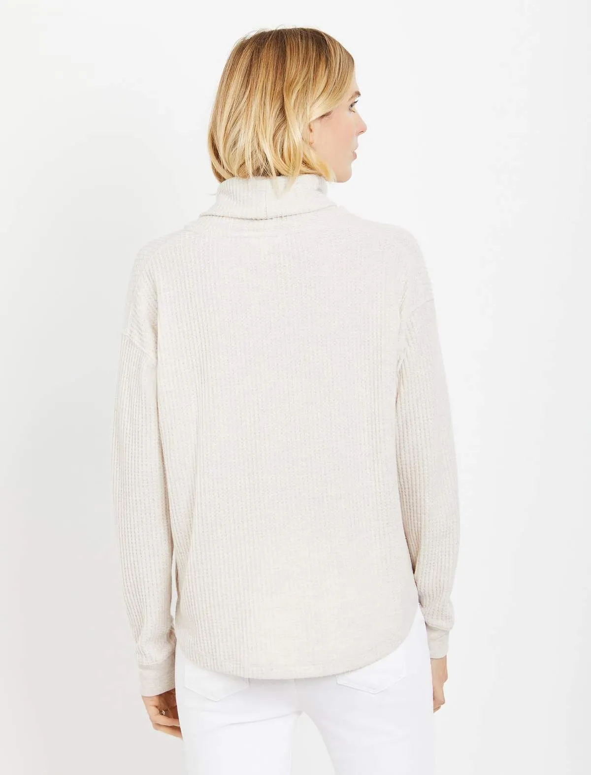 Splendid Maternity Sweatshirt in Ivory