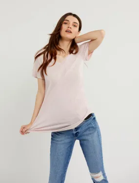 Splendid Maternity Top in Pink