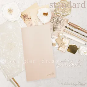 Standard Travelers Live | Plan | Dream® Notebook by Lauren Phelps Designs