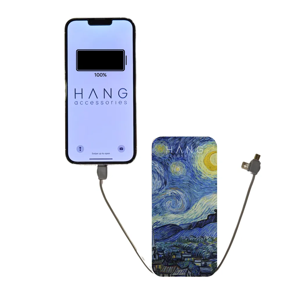 Starry Night Portable Phone Charging Bank