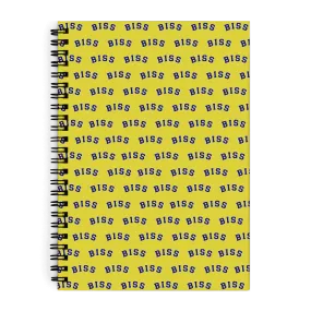 Stephanie Soo Signature 'BISS' Lemon Notebook