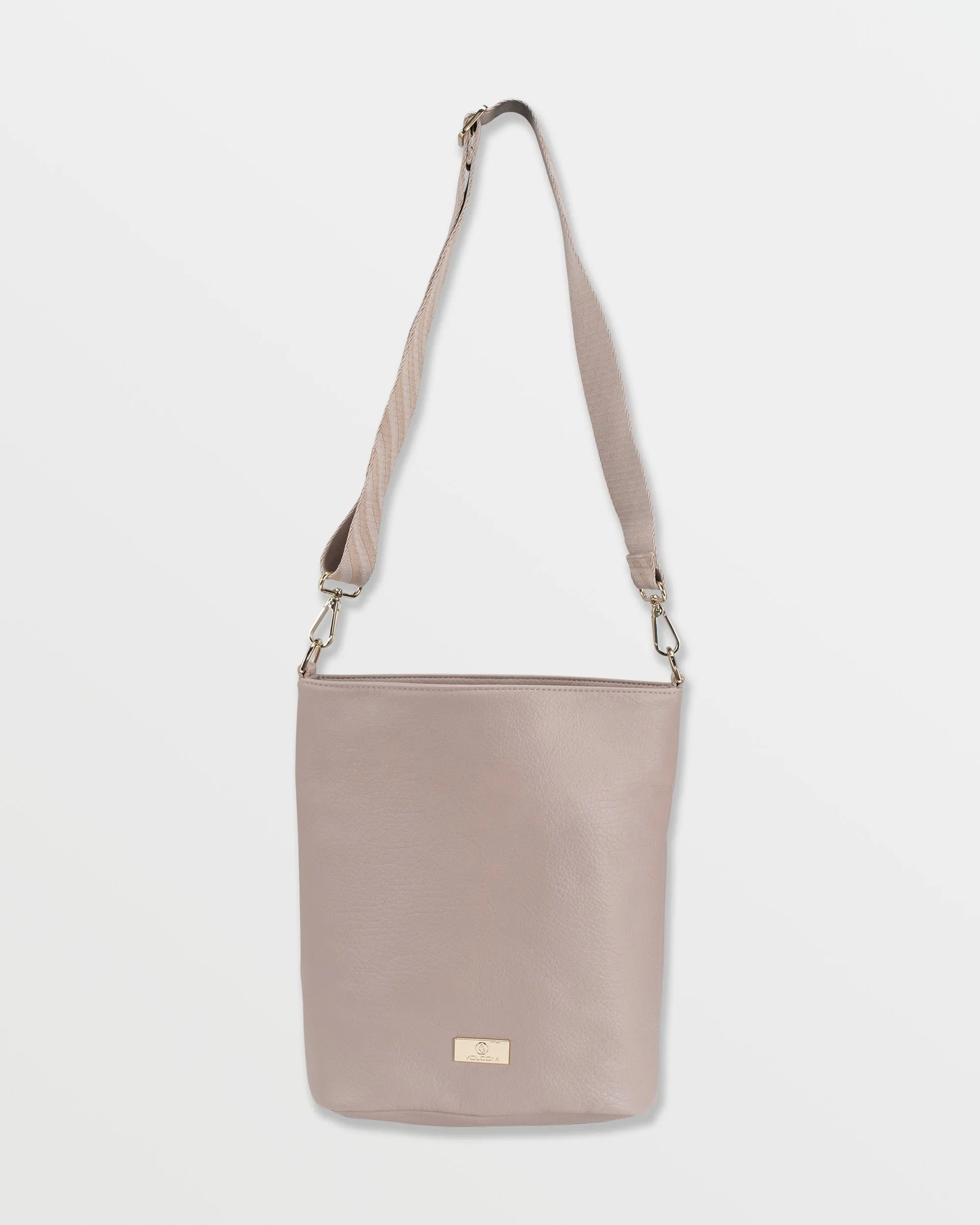 Strapped Shoulder Bag - Mushroom