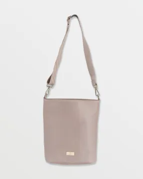 Strapped Shoulder Bag - Mushroom