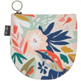 Superbloom Half Moon Zipper Pouch