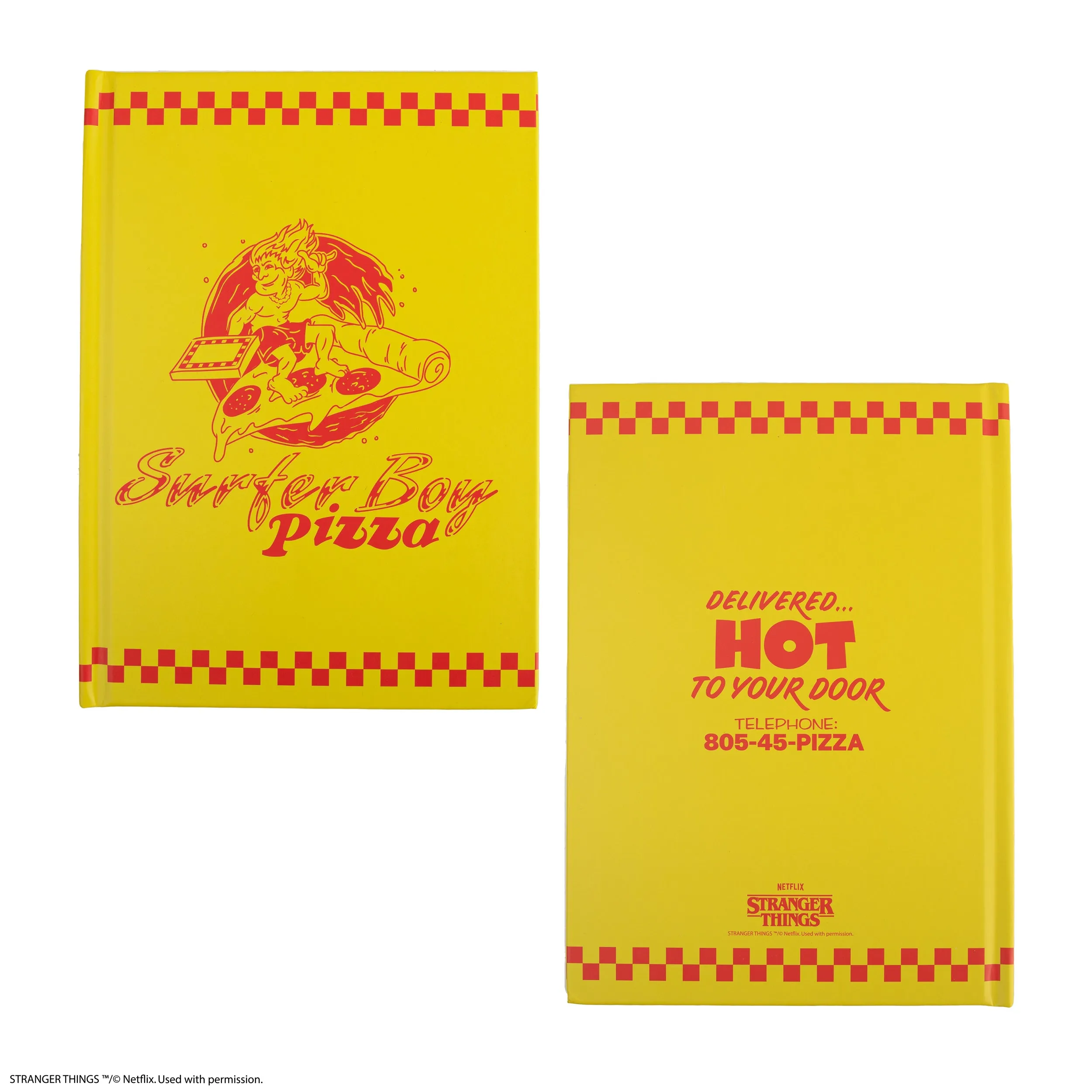 Surfer Boy Pizza Notebook