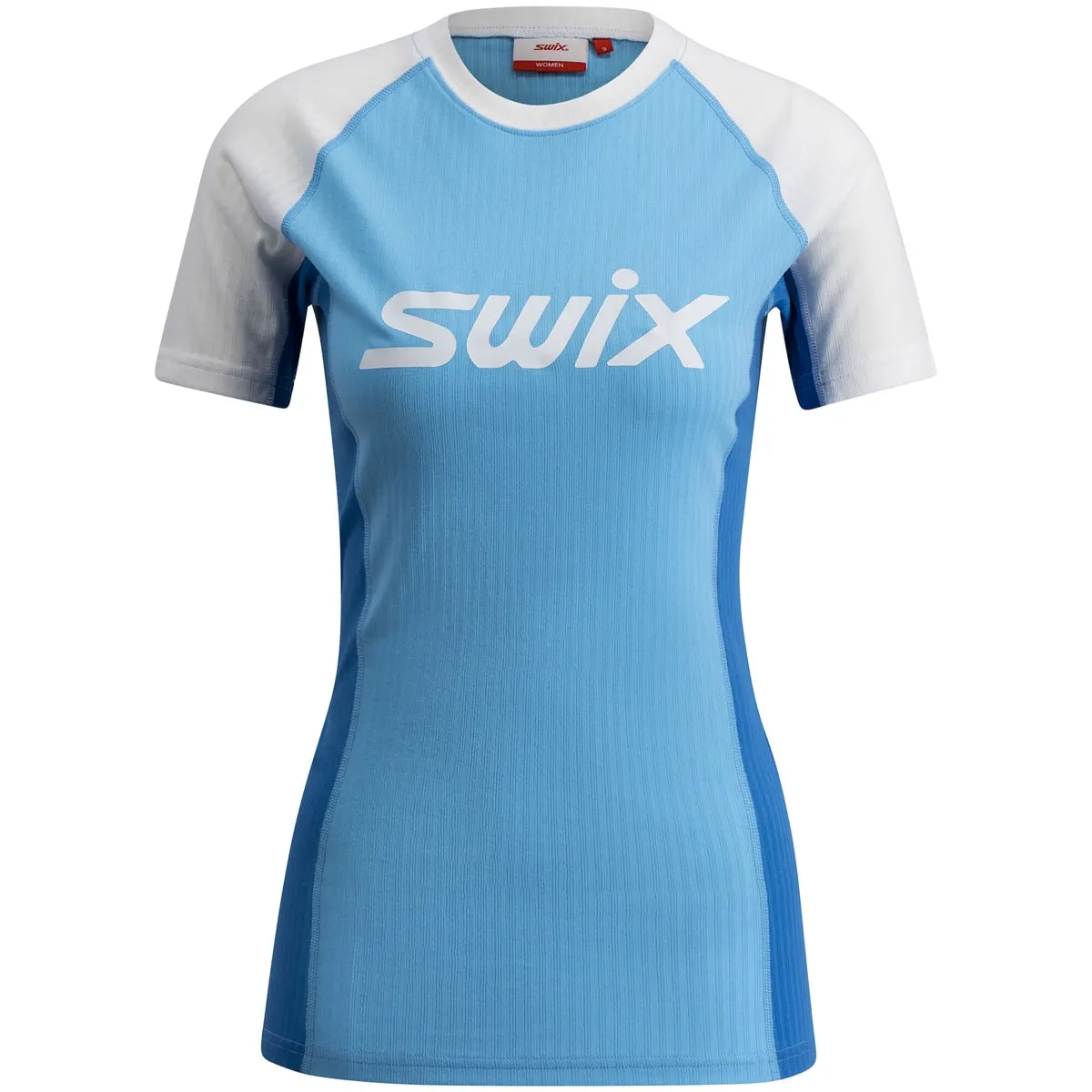 Swix Women&#x27;s Racex Classic Short Sleeve Aquarius/Bright White | Buy Swix Women&#x27;s Racex Classic Short Sleeve Aquarius/Bright White here | Outnorth