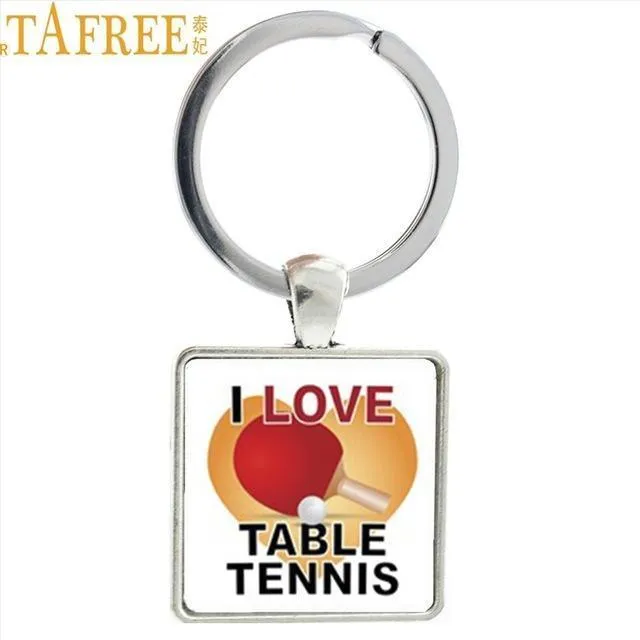 Table Tennis Key Rings 17 Designs