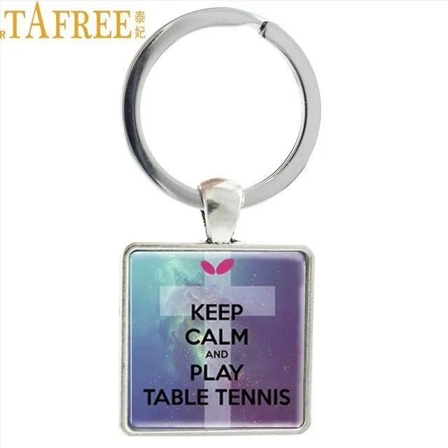 Table Tennis Key Rings 17 Designs