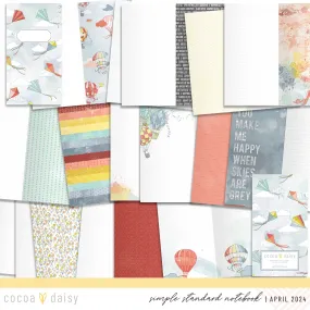 Take Flight SimpleDaisy Notebook April 2024