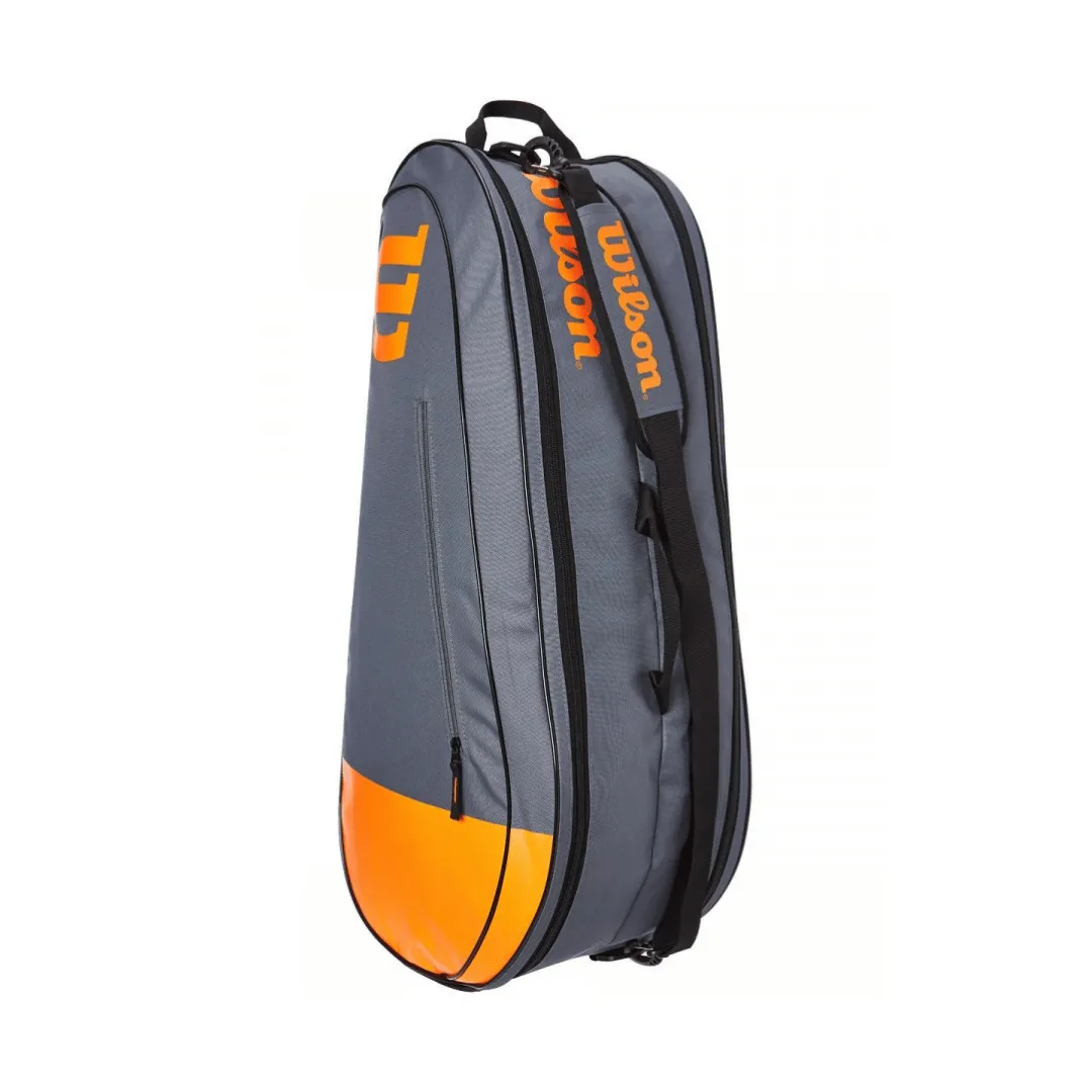 Tennis Bag Team 6PK -Gray/Orange