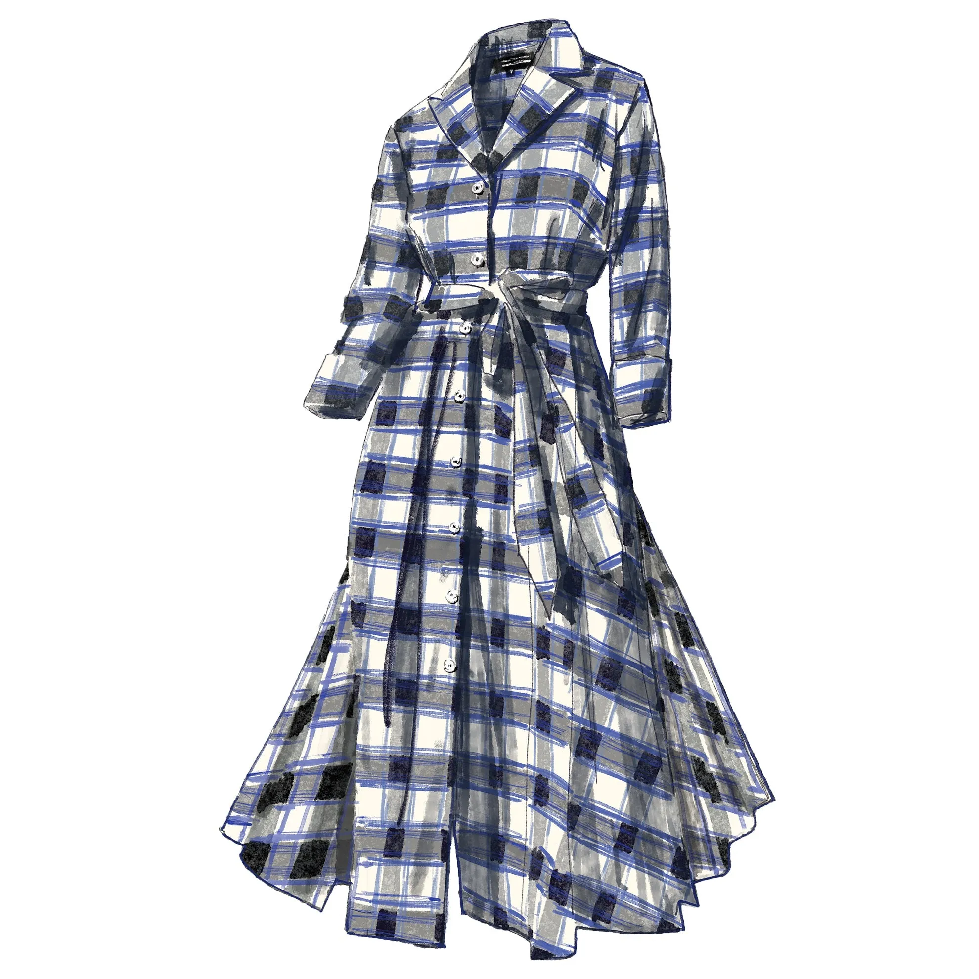 The New Long-Sleeve 1947 Dress