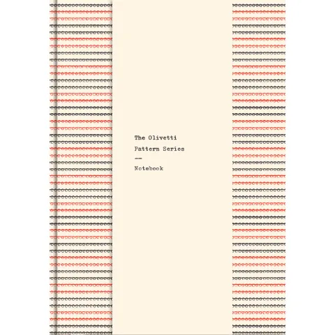 The Olivetti Pattern Series Notebook