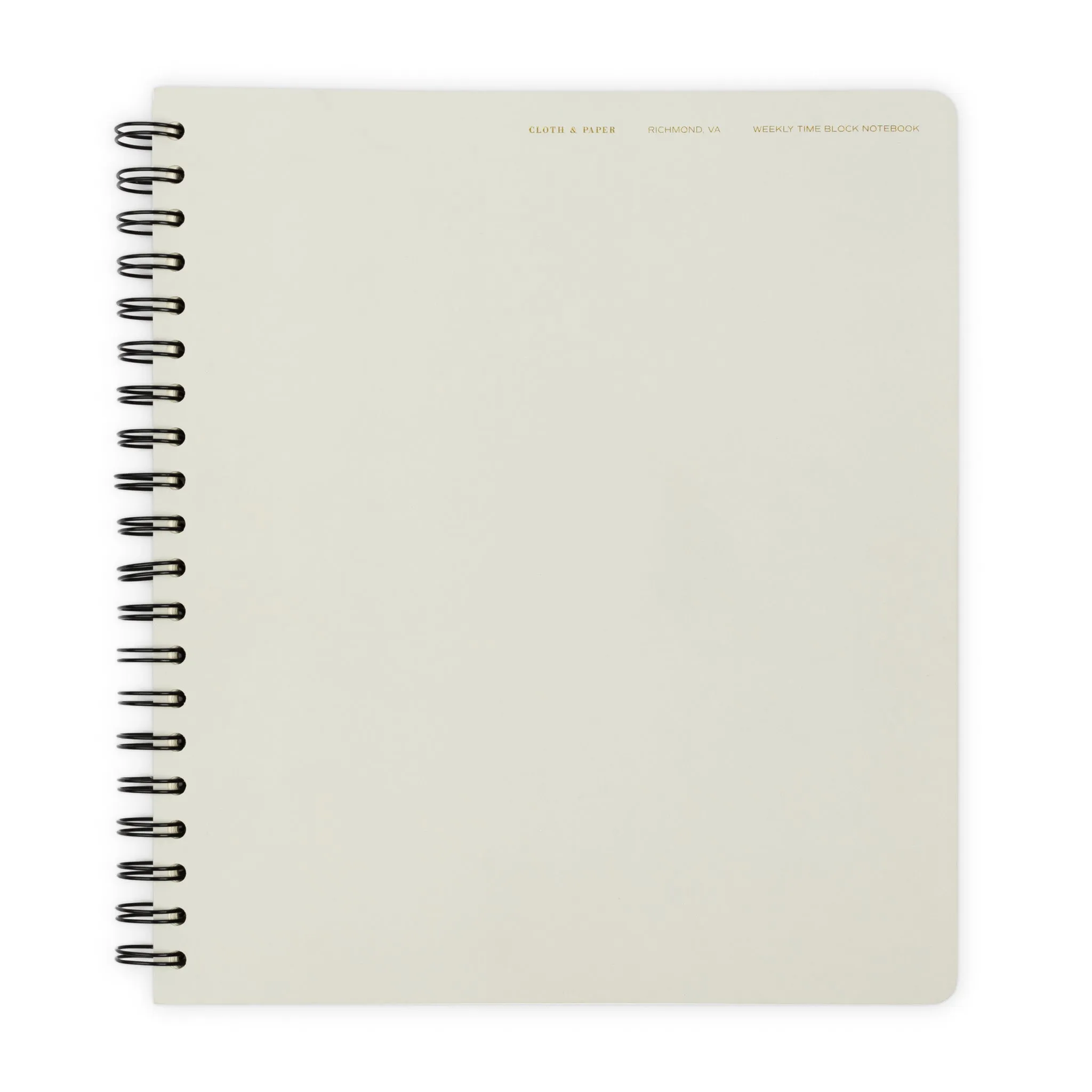 Time Block Notebook