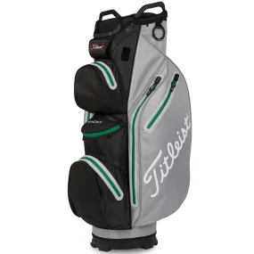 Titleist 14 StaDry Cart Bag - Grey/Black/Green