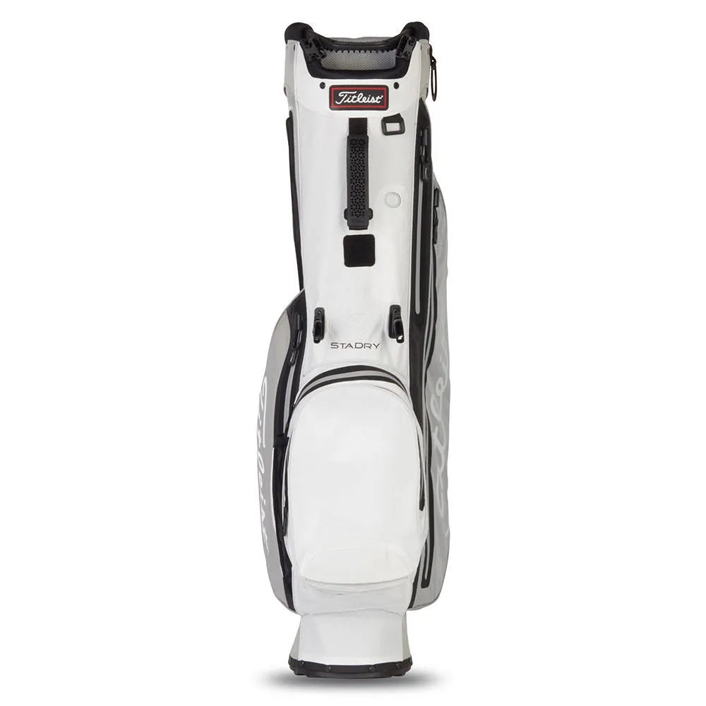 Titleist Player 4 StaDry Waterproof Stand Bag - Grey/White/Black