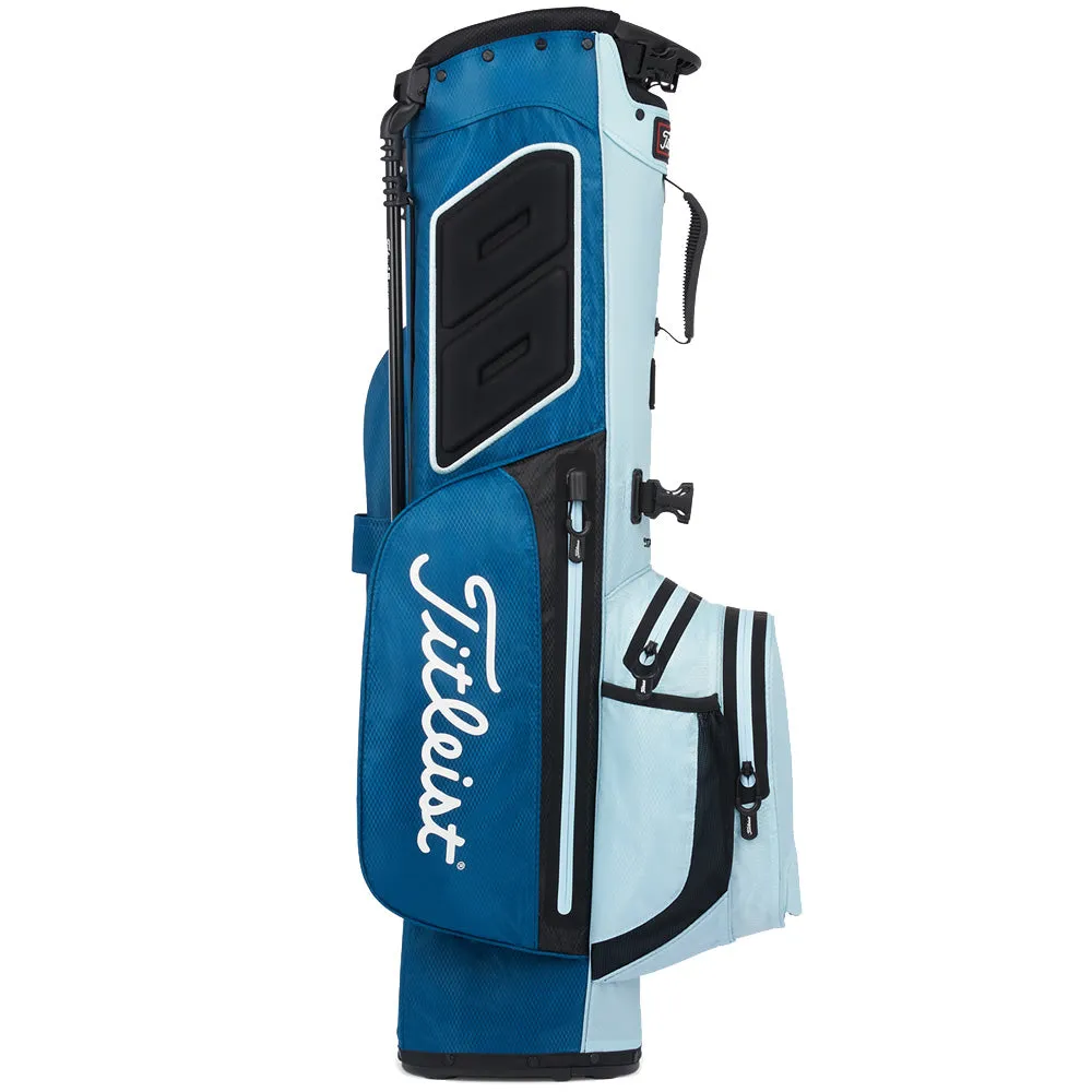 Titleist Players 4 StaDry Waterproof Stand Bag - Lagoon/Sky/Black