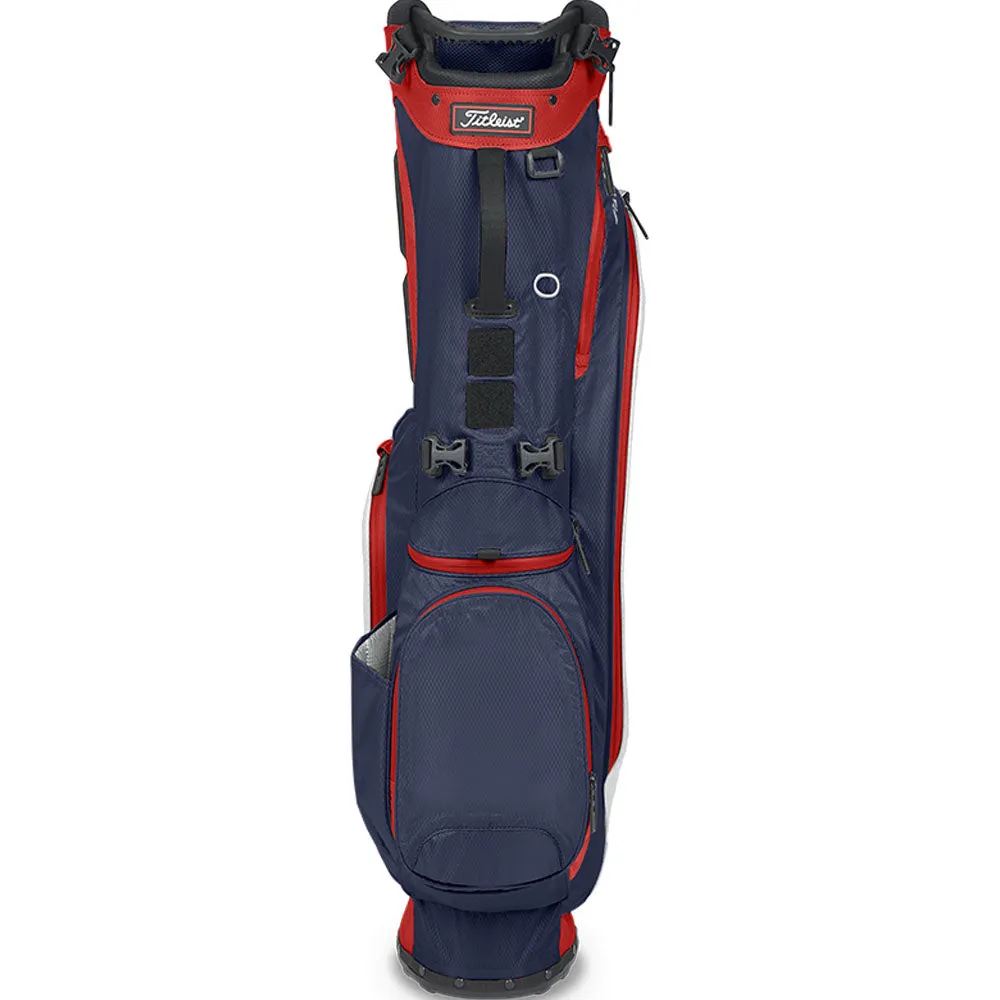 Titleist Players 4 StaDry Waterproof Stand Bag - Navy/White/Red