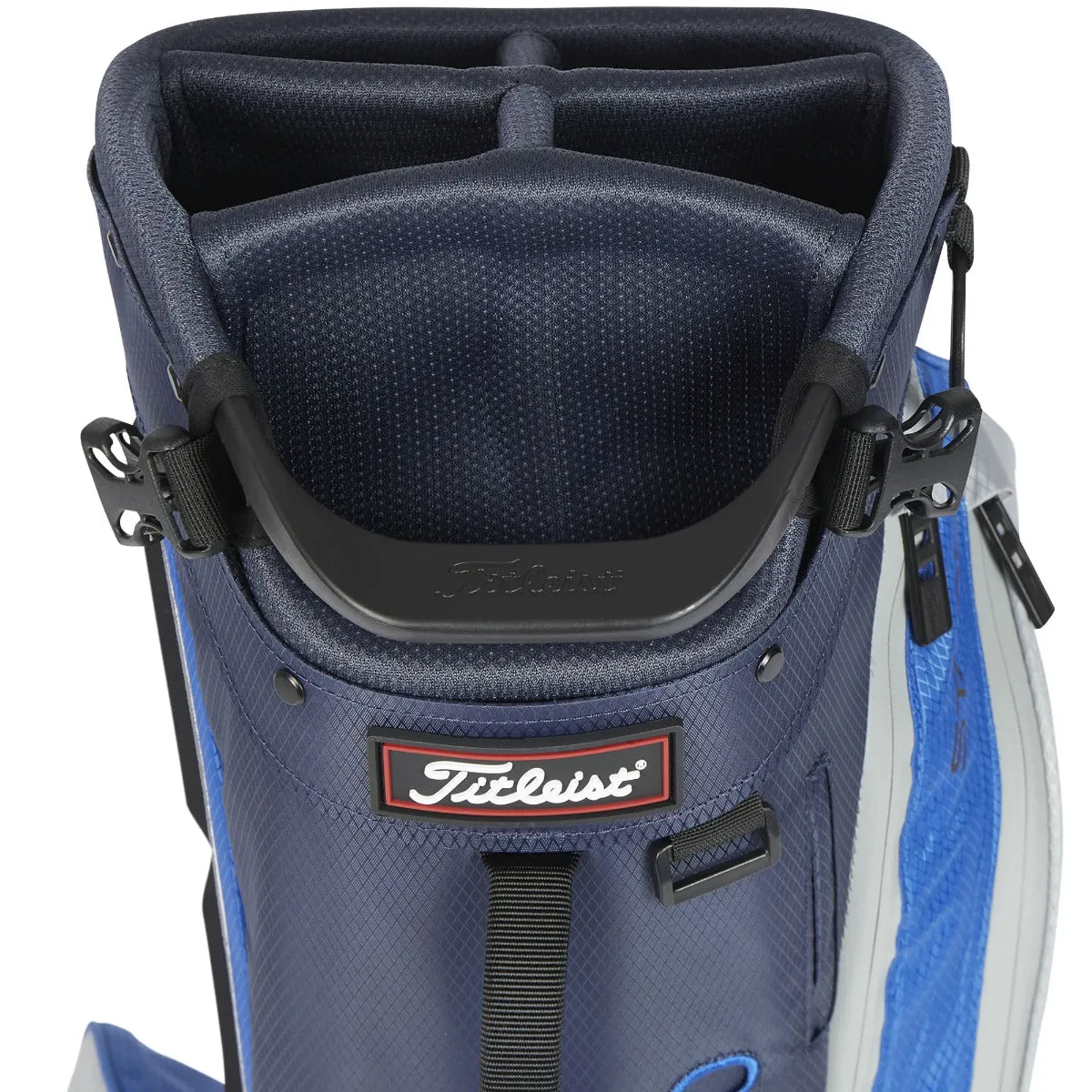 Titleist Players 5 StaDry Waterproof Stand Bag - Navy/Royal/Grey