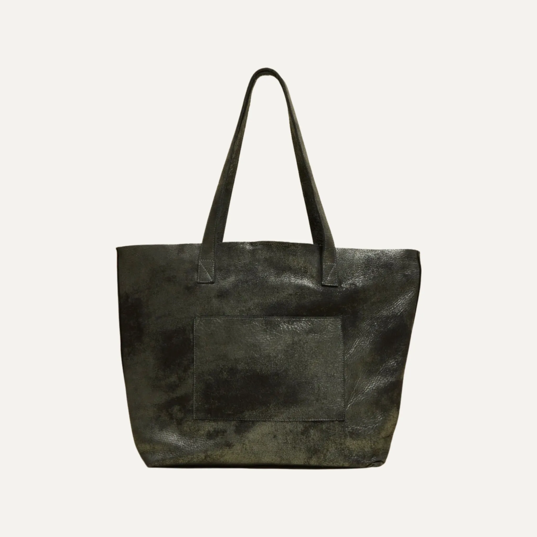 Tote Bag | Black Metallic