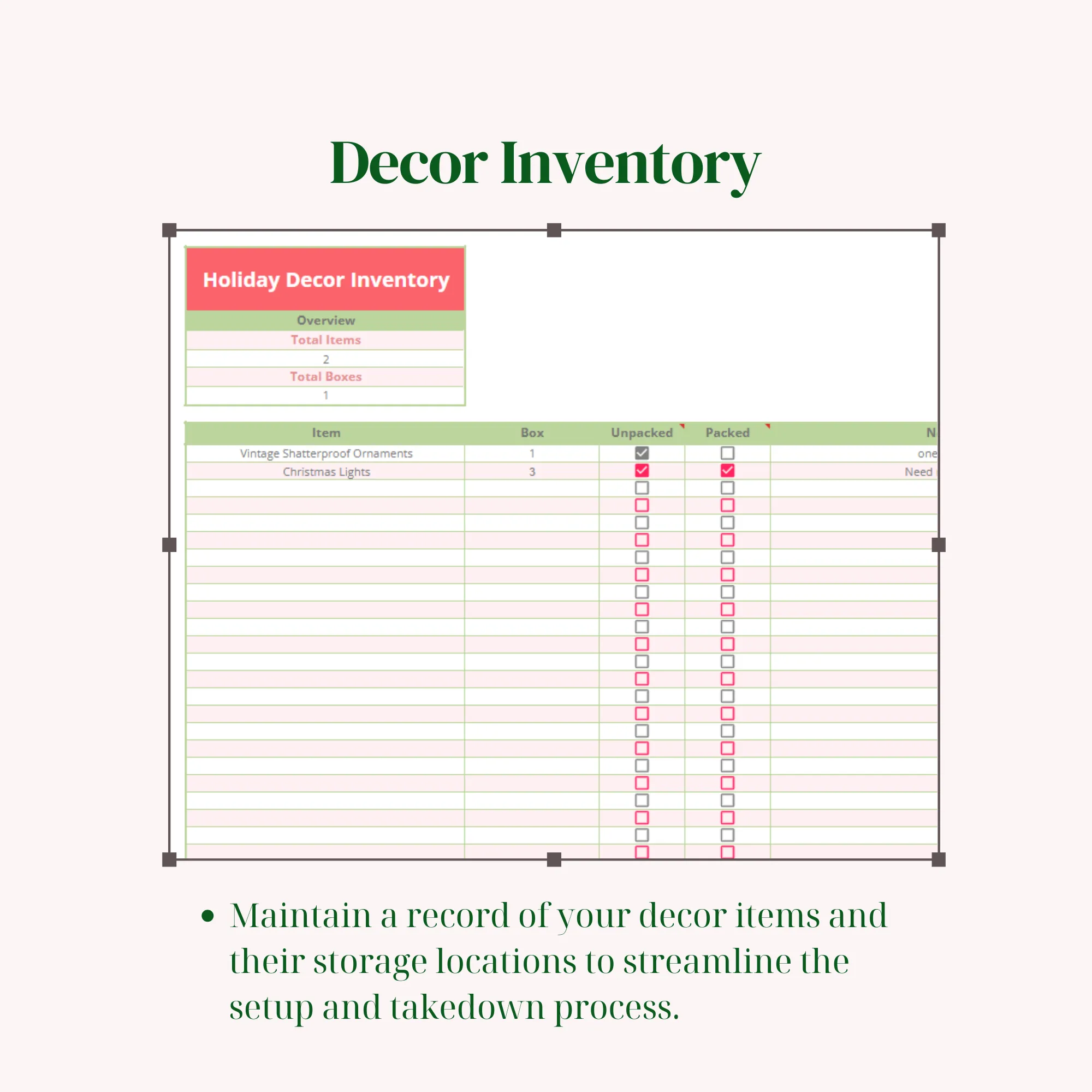 Ultimate Christmas Holiday Planner Template for Google Sheets | Festive Digital Organizer for Stress-Free Holiday Planning | Printable Xmas Tracker