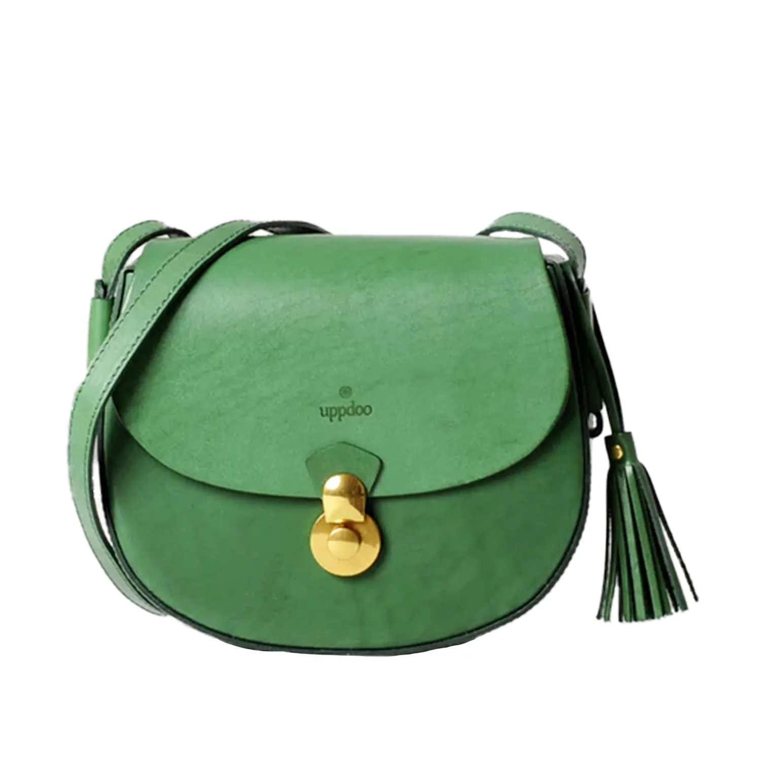 Uppdoo Vive Classic Saddle Bag in Green