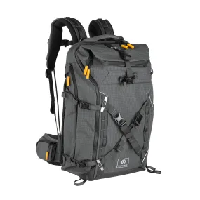 VEO Active 53 45 Litre Trekking Backpack - For Pro DSLR/Pro Mirrorless Body With Grip - Grey