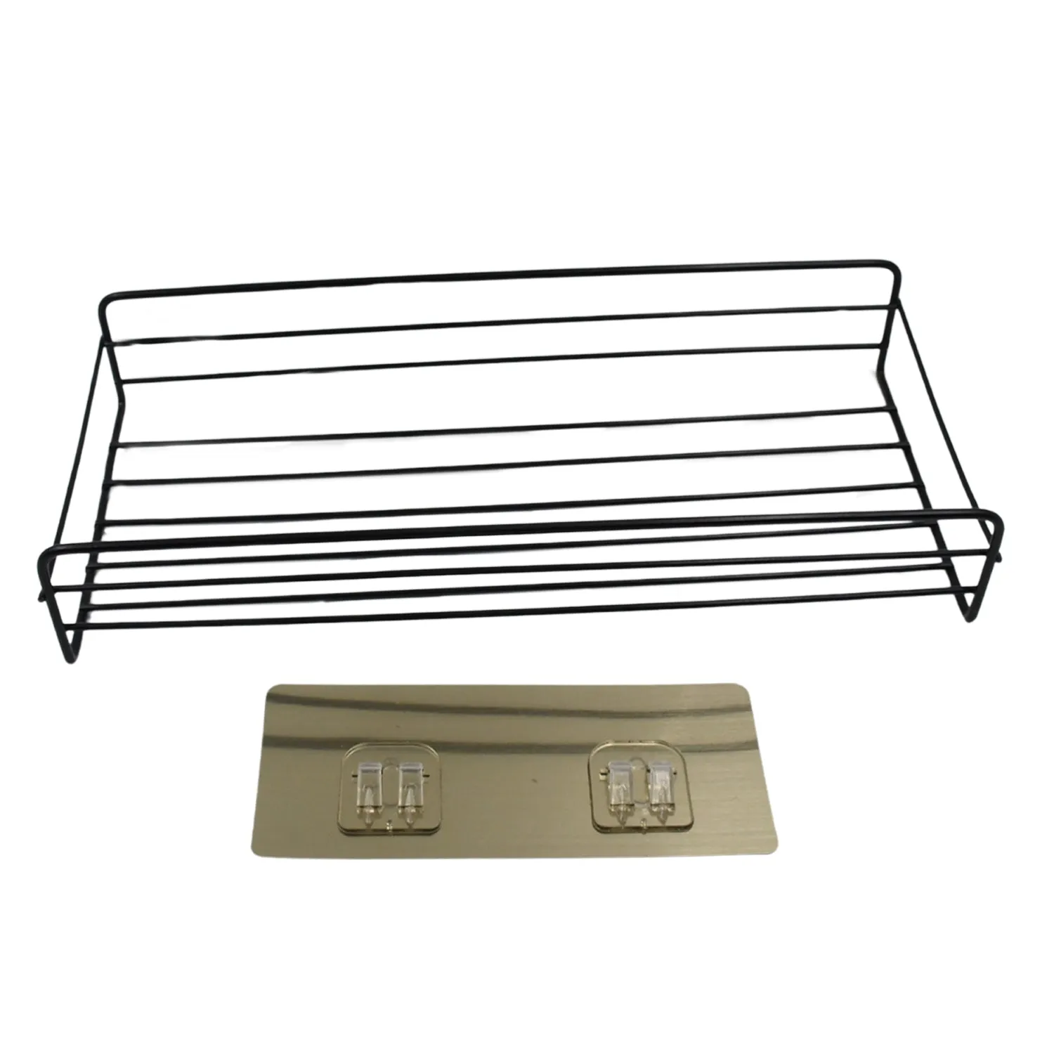 Wall Mount Shelf and Rack for Home and Kitchen (1 Set)