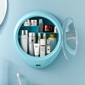 Wall Mounted Bathroom Shelf Cosmetics Box